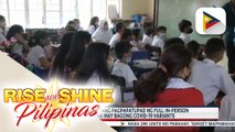 DepEd, iginiit na tuloy ang pagpapatupad ng full in-person classes kahit na may bagong COVID-19 variants