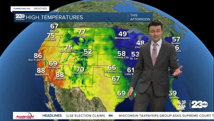23ABC Evening weather update October 19, 2022