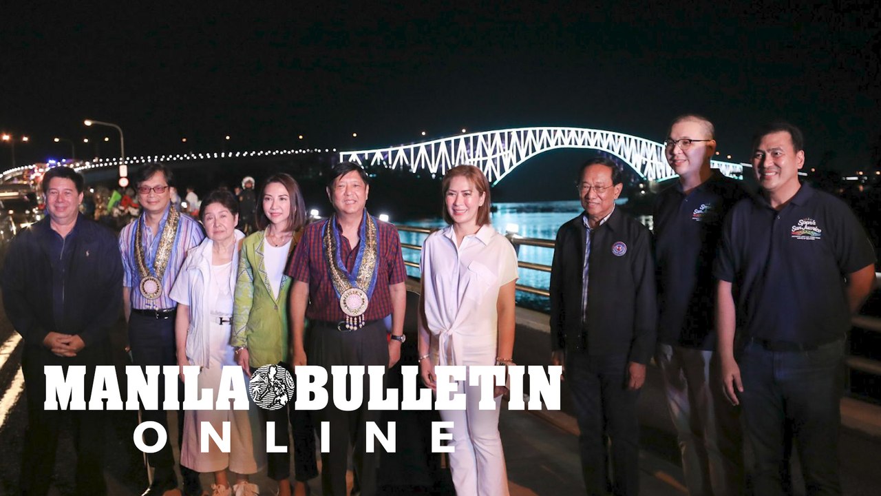 Pres. Marcos Jr leads San Juanico Aesthetic Lights and Sound Show switch-on ceremony