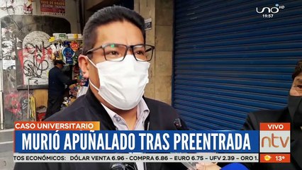 Detención preventiva para la persona acusada de  asesinar a universitario