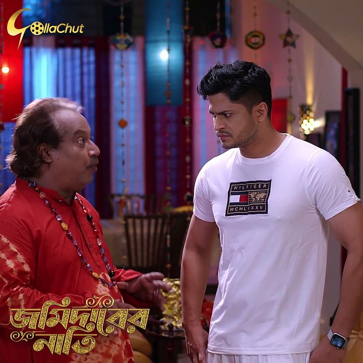 অবশেষে দাদারে আদা পড়া খাওয়াইলো নাতি।