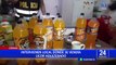 Comas y Ate: policía interviene locales donde se vendían licores adulterados