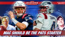 Mac Jones should be the Patriots' starter, and it's not close | Greg Bedard Patriots Podcast
