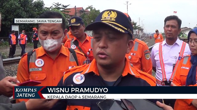 KAI Daop IV Semarang Waspadai 36 Titik Rawan Bencana