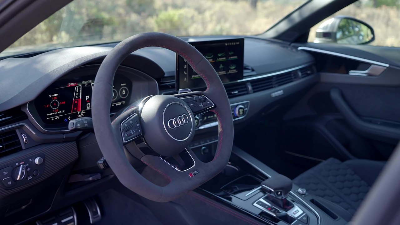 Der Audi RS 4 Avant - Vernetztes Cockpit - das Interieur