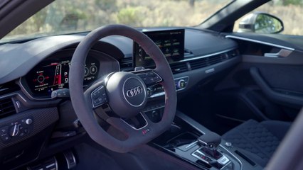 Der Audi RS 4 Avant - Vernetztes Cockpit - das Interieur