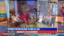 Verónica Castro celebra su cumpleaños 70