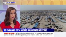 40 enfants et 14 mères retenus dans un camp en Syrie ont été rapatriés cette nuit
