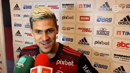 Pedro comemora gol na final  e título da Copa do Brasil, e faz uma análise da sua temporada