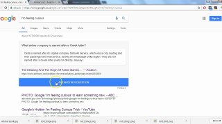 I'm Feeling Curious Google Trick - Fun & Easy Facts