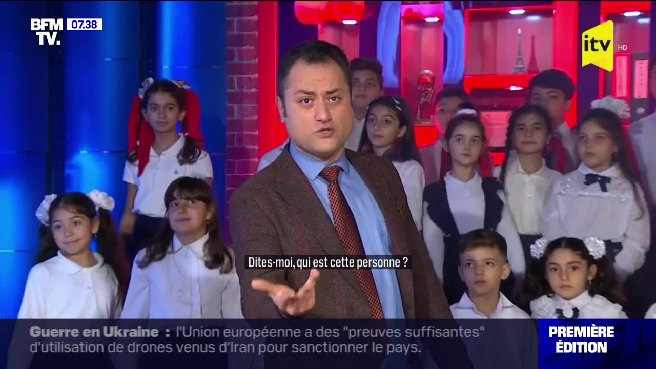Le choix d'Angèle - Un présentateur azerbaïdjan...