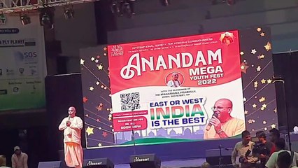 ISKON  Ananadam Mega Youth Fest 2022 __ East or West India is the best __ @My Ashraya Vlog
