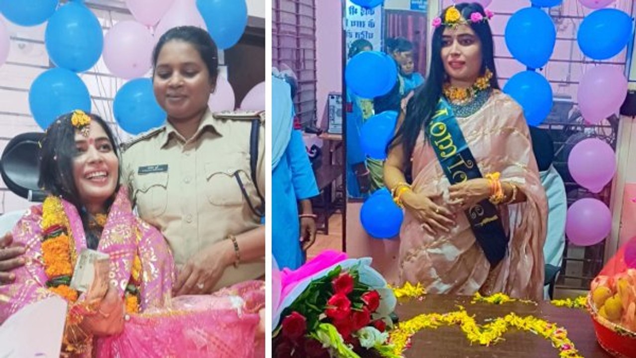 MP News : प्रदेश में पहली बार महिला थाने में हुआ गोद भराई रस्म का आयोजन, स्टाफ बना रिश्तेदार