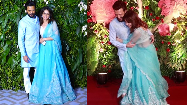 Riteish Deshmukh Genelia D'Souza Pre Diwali Birthday Party Bash Cute Video Viral | *Entertainment