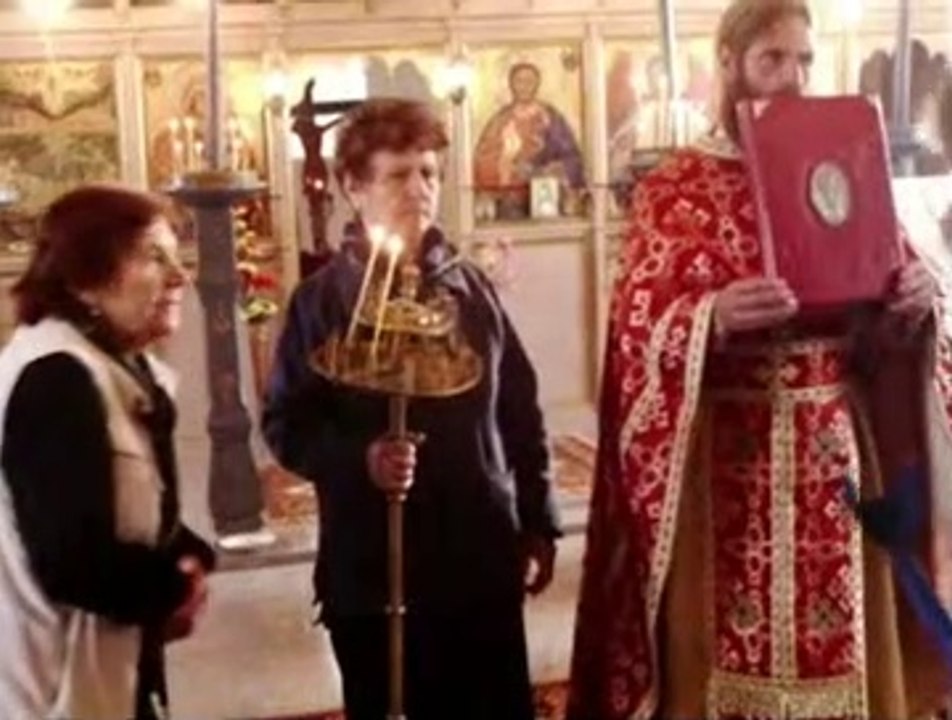 Освещаване на църква в с. Капитан Петко войвода