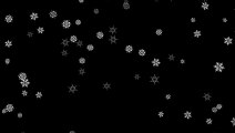 68.Snowflakes Falling Endless Loop 4K - Free HD Stock Footage - Motion Graphics Background