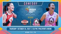 GAME 1 OCTOBER 20, 2022 | CHERY TIGGO CROSSOVERS vs AKARI CHARGERS | 2022 PVL REINFORCED CONFERENCE