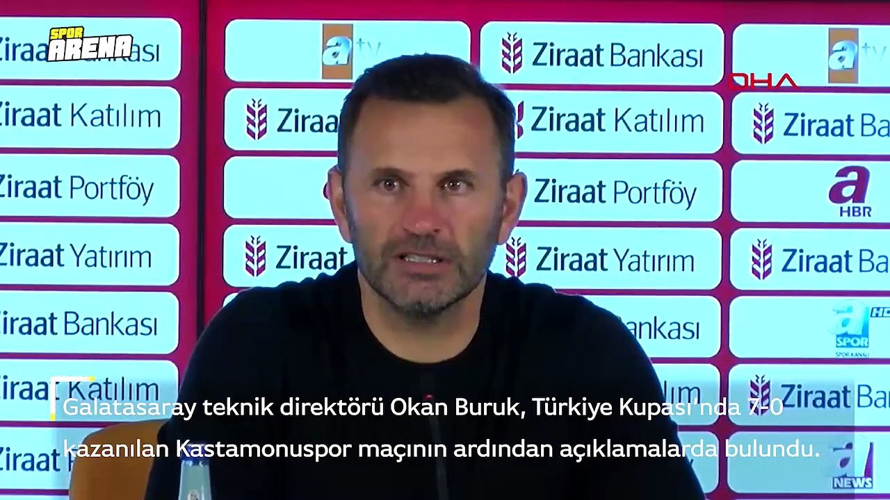 Okan Buruk: "Bu oyunumuzu pazar gününe de taşıyacağız"