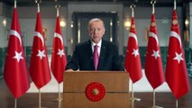 Cumhurbaşkanı Erdoğan, Anadolu Ajansı Çevre Forumu'na video mesaj gönderdi