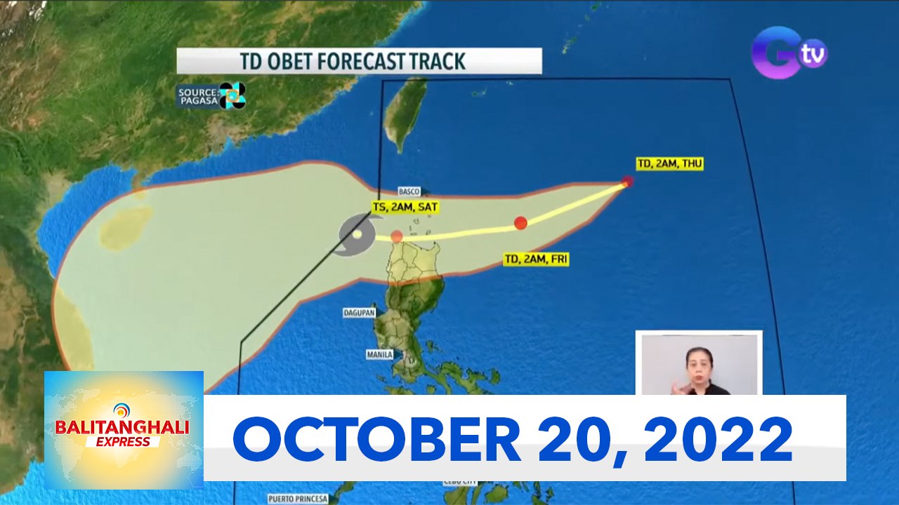 Balitanghali Express: October 20, 2022