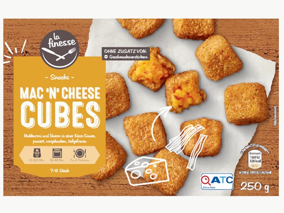 Achtung plastikteile! aldi nord ruft tiefkühl-käsesnack zurück