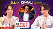 Bigg Boss Fame Elli AvrRam First Time Makes Rangoli, Shares Memory With Salman Khan Diwali 2022