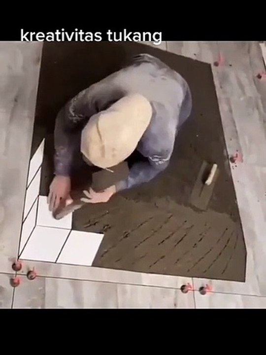 3D ceramic installation