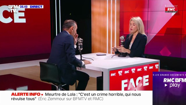 Meurtre de Lola - Eric Zemmour : Si la suspecte avait été française je n'aurai pas manifesté. Oui, je pense que Lola a été choisie car elle était blonde aux yeux bleus