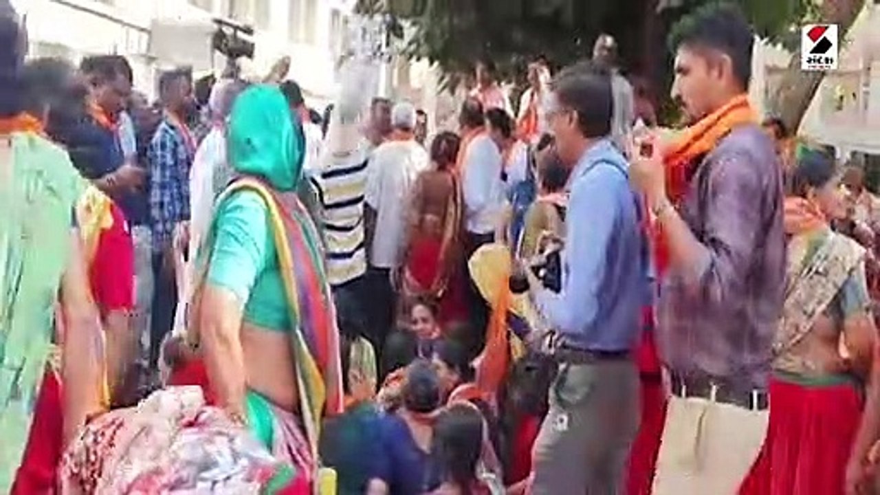 અર્બુદાસેનાના કાર્યકર્તાઓની પોલીસે અટકાયત કરી