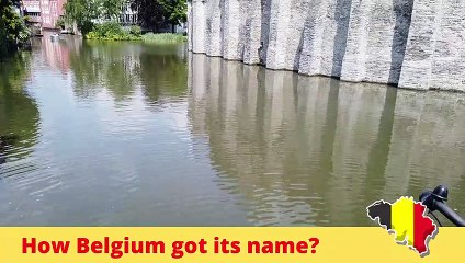How Belgium got its name