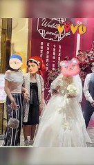 Đi du lịch 2 cô gái xin vào đám cưới để ăn thử đặc sản địa phương