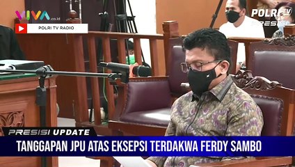 JPU Minta Hakim Tolak Nota Keberatan Sambo