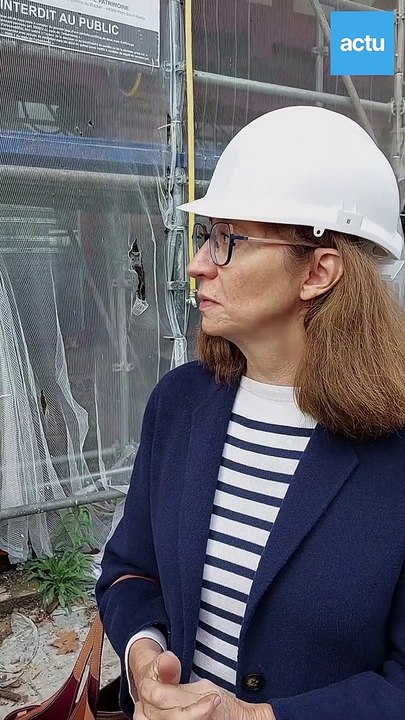 Travaux dans deux maisons à pans de bois près du port de Vannes