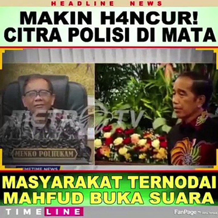 MAHFUD MD  ! BONGKAR BOROK APARAT POLISI PART 2