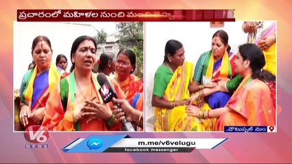 BJP Leader Jeevitha Rajasekhar F2F Over Munugodu Bypoll _ Munugodu Campaigns | V6 News (1)