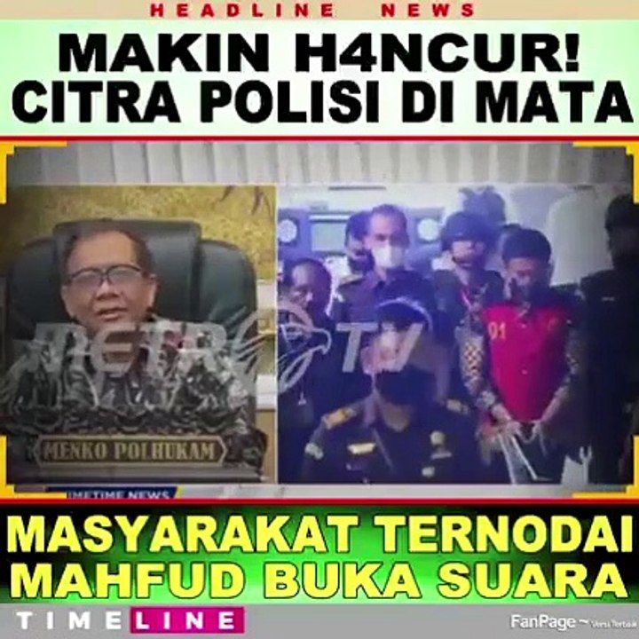 MAHFUD MD  ! BONGKAR BOROK APARAT POLISI PART  1