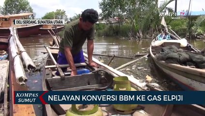 Nelayan di Deli Serdang Konversi BBM ke Elpiji