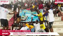 Temps fort du match nul (2-2) entre L’Africa sport d’Abidjan et Zoman FC