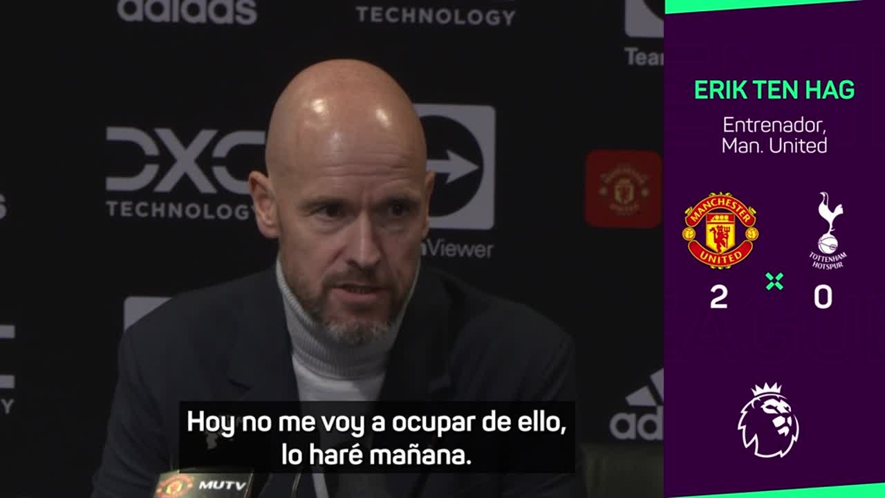 TEN HAG y el incidente de CRISTIANO RONALDO| Diario AS