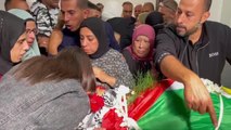 Son dakika haberleri! İsrail güçlerinin Batı Şeria'da öldürdüğü Filistinli çocuğun cenazesi toprağa verildi