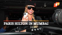 Paris Hilton Mobbed By Fans In Mumbai