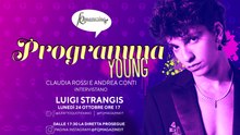 Luigi Strangis: "Voglio la gonna". Il vincitore di Amici tra musica e cinema in diretta con Claudia Rossi e Andrea Conti