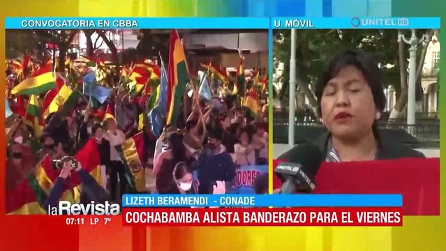 Cochabamba convoca a un “banderazo” para exigir Censo el 2023 y la liberación de los presos políticos 
