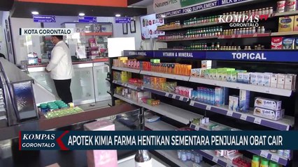 Apotek Kimia Farma Hentikan Sementara Penjualan Obat Cair