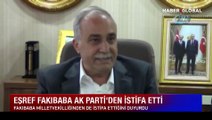 AK Parti Milletvekili Ahmet Eşref Fakıbaba parti ve milletvekilliğinden istifa etti! 