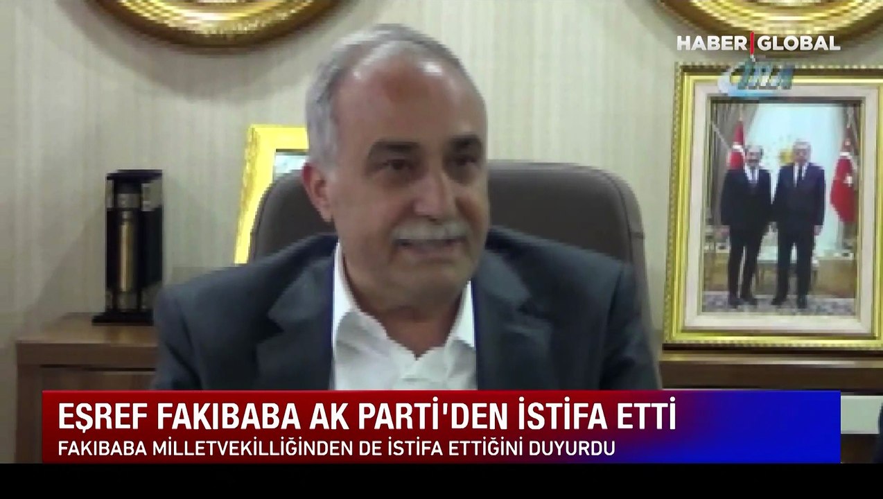 AK Parti Milletvekili Ahmet Eşref Fakıbaba parti ve milletvekilliğinden istifa etti! "İYİ Parti'ye geçiyorum"
