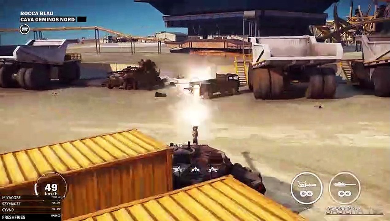 Kampf bei den restlichen Bavarium-Minen. Just Cause 3 #28 (Part 4)