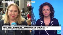 Un sommet européen pour tenter de faire baisser les prix de l'énergie