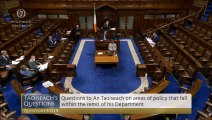 Taoiseach Micheál Martin tells Mary Lou McDonald he is ‘anxious’ to fund Dublin flight out of Derry