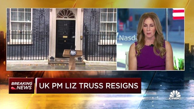 UK Prime Minister Liz Truss announces resignation after failed budget